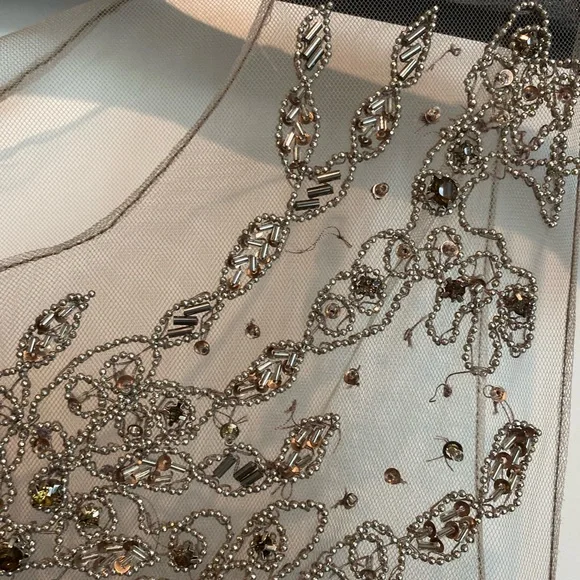 Teri Jon Bronze Formal Gown, Size 10 altered to size 6. - Picture 8 of 10